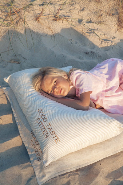 Paplūdimio / Gamtos nešiojama lininė lova