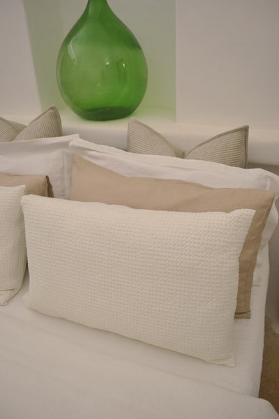 Ostuni Nude Linen Pillow Cases ( set of 2 )